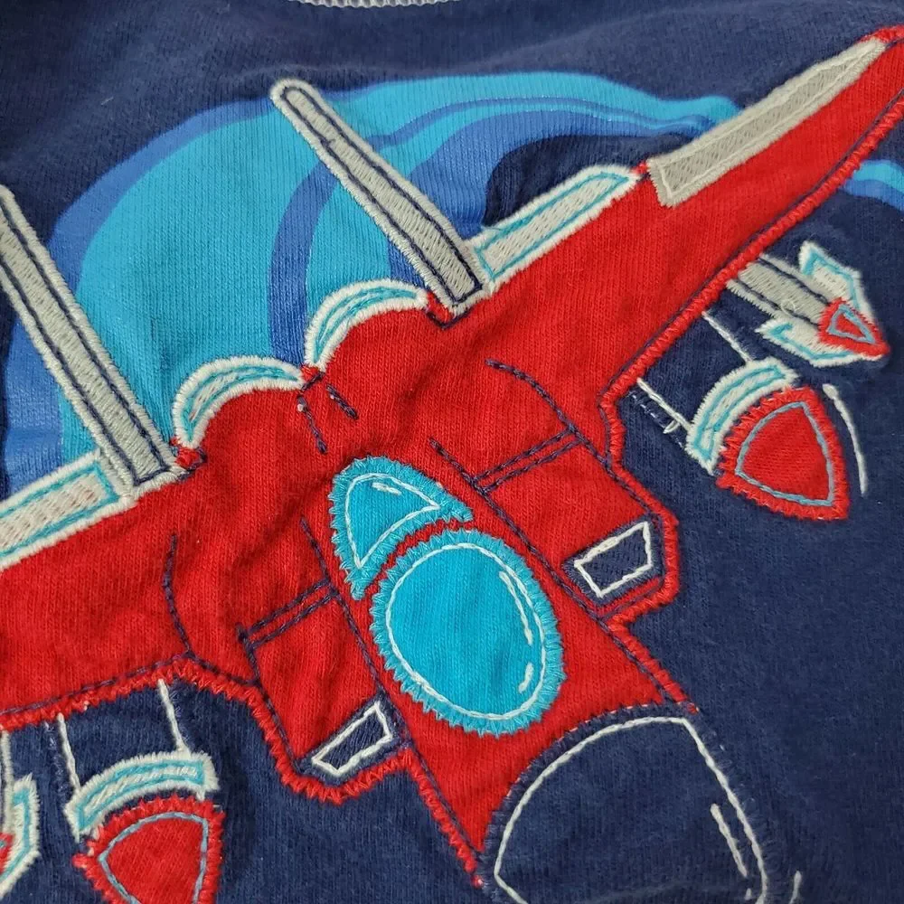 Garanimals Boys 24M Sleeveless‎ Embroidered Plane Cotton Top
